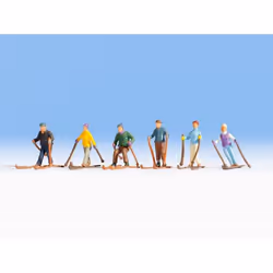 NOCH Skiers, N (1:160), Multicolore