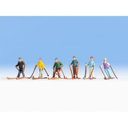 NOCH Skiers pièce pour modèle à l'échelle et accessoires Figurines