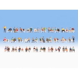 NOCH Sitting figures pièce pour modèle à l'échelle et accessoires Figurines