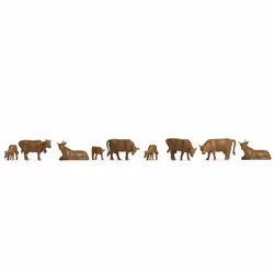 NOCH Cows, Brown, N (1:160), Marron
