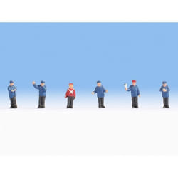 NOCH German Railway Officials pièce pour modèle à l'échelle et accessoires Figurines