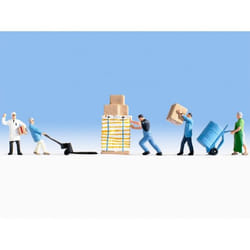 NOCH Warehousemen pièce pour modèle à l'échelle et accessoires Figurines