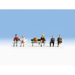 NOCH Sitting People pièce pour modèle à l'échelle et accessoires Figurines