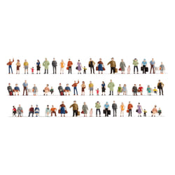 NOCH Mega Economy Figures Set pièce pour modèle à l'échelle et accessoires Figurines
