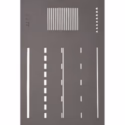 NOCH Street Marking Templates Modèle de modélisation
