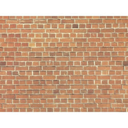 NOCH Carton Wall “Red Brick” pièce pour modèle à l'échelle et accessoires Mur