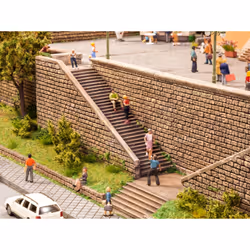 NOCH Stairs Set pièce pour modèle à l'échelle et accessoires Escalier