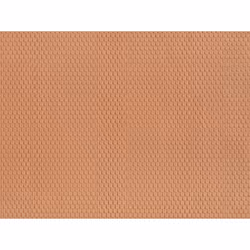 NOCH Plain Tile, HO (1:87), Rouge