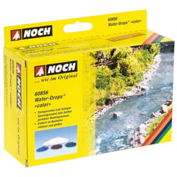 NOCH Water Drops® “color” pièce pour modèle à l'échelle et accessoires