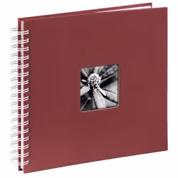 Hama Fine Art, Bordeaux, 50 feuilles, 10 x 15 cm, Carton, Papier, 280 mm, 240 mm