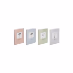 Hama Susi Pastell, Bleu, Vert, Gris, Rose, 12 feuilles, 10 x 15, Plastique, 24 feuilles, 125 mm