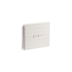 Hama Romance album photo et protège-page Beige, Blanc 80 feuilles 10 x 15
