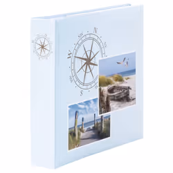 Hama Compass, Bleu, Marron, Vert, 200 feuilles, 10 x 15 cm, Blanc, 100 feuilles, 225 mm