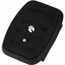 Hama Quick Release Plate for Tripods Star 55/56/57 with Videopin, Noir, 36 g