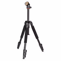 Hama Traveller 117 Ball, 3 pieds, Noir, 117 cm, 820 g
