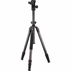 Hama Ramble Duo Carbon, 4 pieds, Noir, 160 cm, 1,4 kg