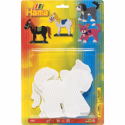 Hama Beads 4556, 3 pièce(s), Blanc, CE, Boîte avec crochet