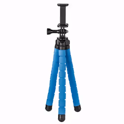 Hama Flex, 3 pieds, Noir, Bleu, 26 cm, 145 g
