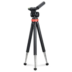 Hama Traveller Pro trépied Smartphone/action caméra 3 pieds Noir, Rouge