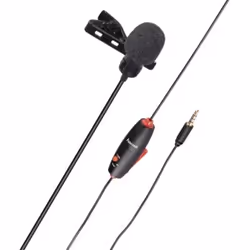 Hama Smart, Microphone à clipser, 34 dB, 50 - 20000 Hz, 2200 Ohm, Omnidirectionnel, Avec fil