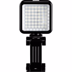 Hama 49 BD, Lampe à selfie, Noir, Toutes marques, LED, Batterie, AA