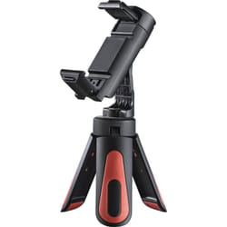 Hama Pocket II Rotation trépied Smartphone/Tablette 3 pieds Noir, Rouge
