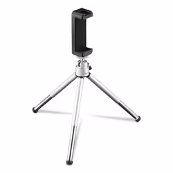 Hama Fancy 2in1 trépied Caméra de Smartphone/numérique 3 pieds Argent