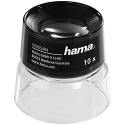 Hama 00005494 loupe 10x Noir