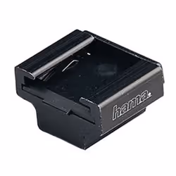 Hama Mounting Shoe with Insulating Plate, Noir