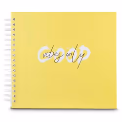 Hama Good Things album photo et protège-page Jaune 100 feuilles 10 x 15 Reliure spiralée