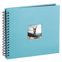 Hama 4007249106070 album photo et protège-page Turquoise 50 feuilles 10 х 15 Reliure spiralée
