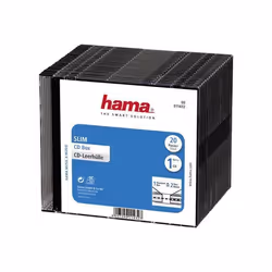 Hama 00011432, Noir, Transparent, Plastique, 120 mm