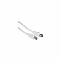 Hama 00011904, 1,5 m, Coaxial M, Coaxial FM, Blanc