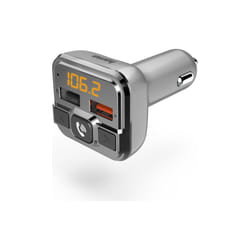 Hama 00014165 transmetteur FM 87,6 - 107,9 MHz Allume-cigare Argent