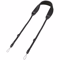 Hama 00027210, Caméra Numérique, Néoprène, Noir, Boucle à encliqueter, Collier, 14,3 cm, 10 mm