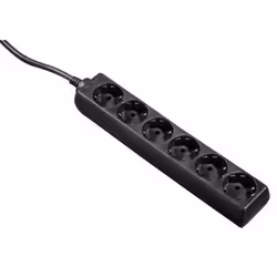 Hama 00030393, 1,4 m, 230 V, 50 Hz, Noir