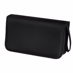 Hama CD Wallet Nylon 80, black, 80 disques, Noir, Nylon