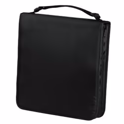 Hama CD Wallet Nylon 160, black, 160 disques, Noir, Nylon