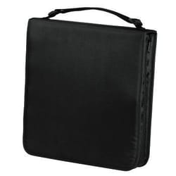 Hama CD Wallet Nylon 160, black 160 disques Noir