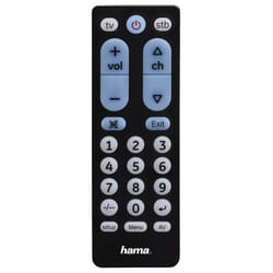 Hama 00040072 télécommande IR Wireless STB, TV Appuyez sur les boutons