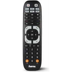 Hama 00040074 télécommande IR Wireless DVD/Blu-ray, STB, TV, VCR Appuyez sur les boutons