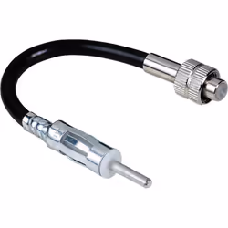 Hama Antenna Adapter Plug DIN - Socket Hirschmann Type, Noir