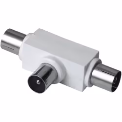 Hama Antenna Distributor Coaxial Male Plug - 2 Coaxial Female, Coaxial, Coaxial 2x