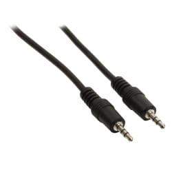 Hama AV Connecting Cable 3.5mm Stereo Jack Plug - Stereo Jack Plug, 1.5 m câble audio 1,5 m 3,5mm Noir
