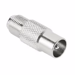 Hama SAT, F-socket - coax plug, Coaxial
