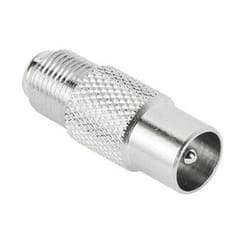 Hama SAT, F-socket - coax plug Coaxial