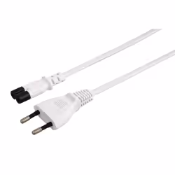 Hama Mains Cable, 1,4 m, White, 1,4 m