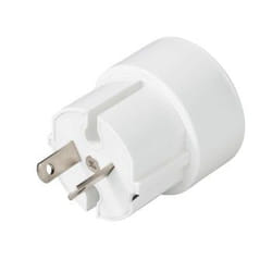 Hama 00044238 adaptateur prise d'alimentation Type I (AU) Type E/F (hybride) Gris