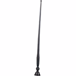 Hama Universal Short Rod Antenna "Flexibel", Aile, Support de fixation, 1 cm, 1,25 m, 150 Ohm, 360 mm