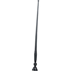 Hama Universal Short Rod Antenna "Flexibel" antenne d'automobile Aile Support de fixation Noir